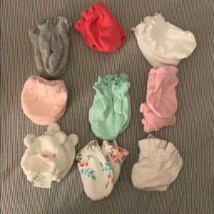 Baby hand gloves
